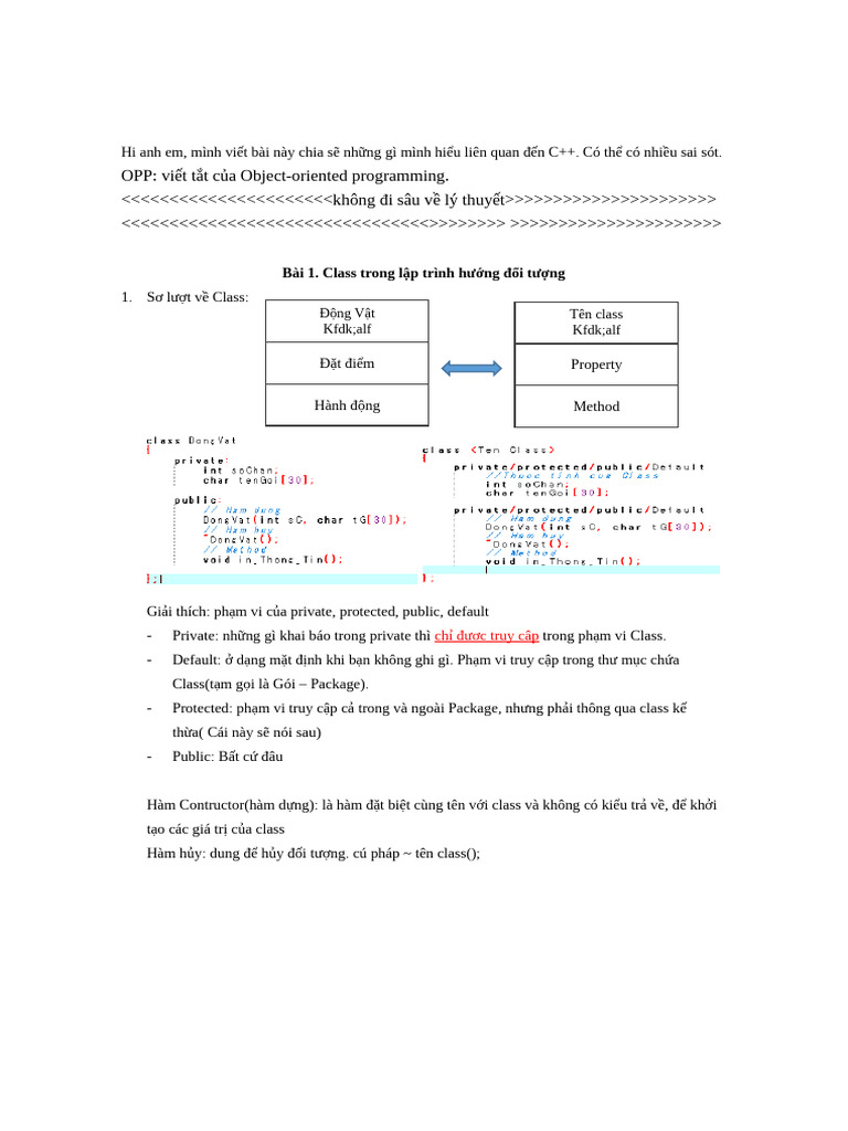 C++ Opp | PDF