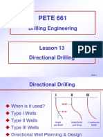 Directional Drilling