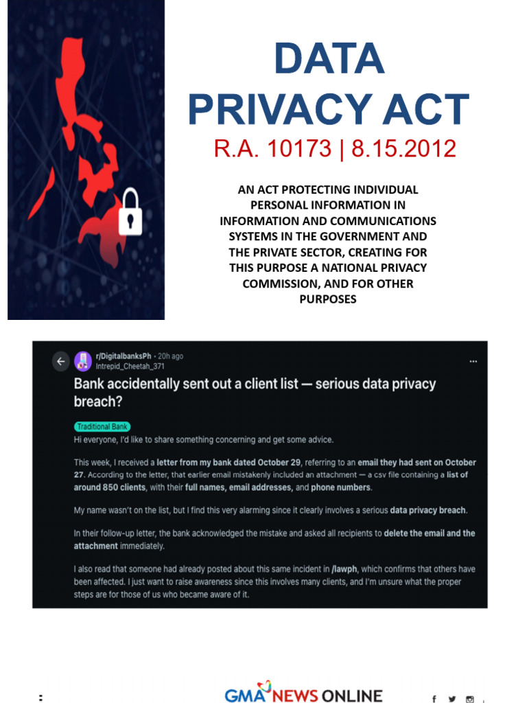 Microsoft PowerPoint - R.A 10173 - Data Privacy Act | PDF | Privacy ...