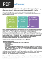 Stock Counting Process in D365 | PDF | Inventory | Warehouse