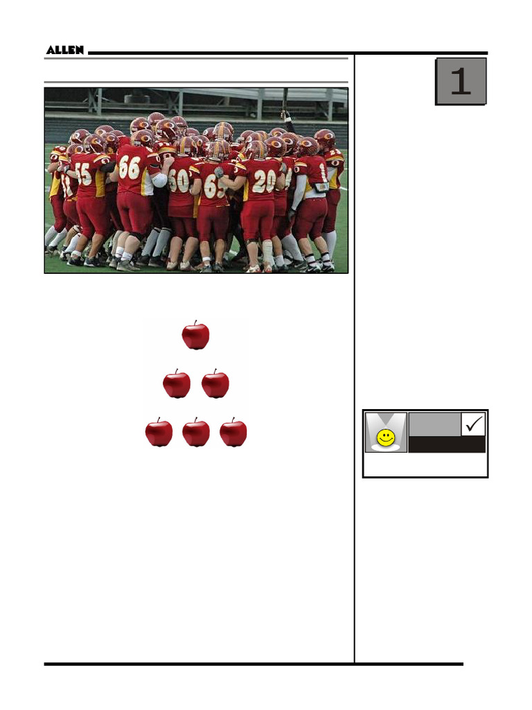 Allen Mathematics-Class6 | PDF | Numbers | Natural Number