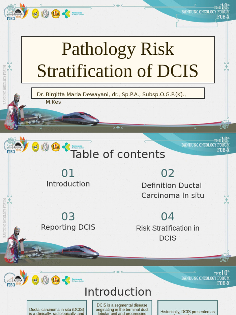 Pathology Risk Stratification of DCIS | PDF | Breast Cancer | Clinical ...