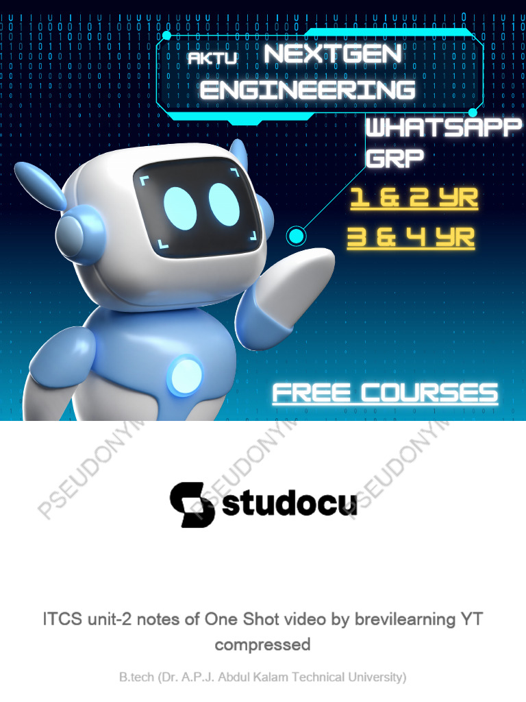 ITCS Unit 2 Notes - BreviLearning | PDF