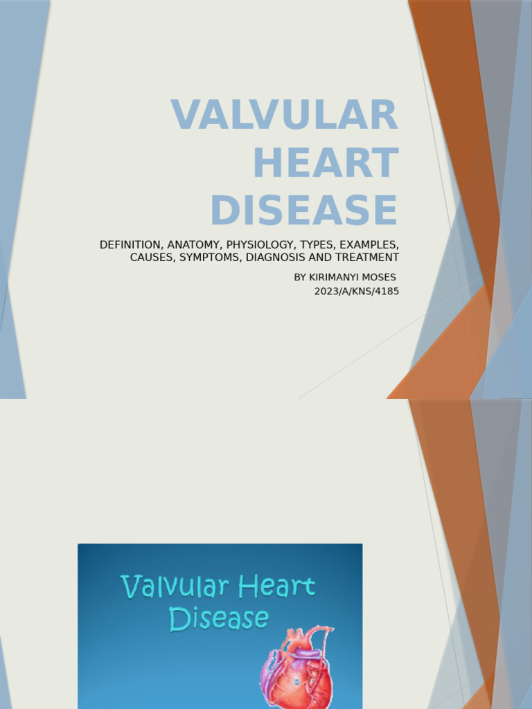 Valvular Heart Disease | PDF | Heart Valve | Heart