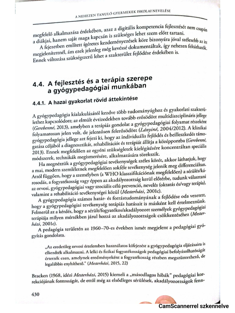 Nehezen Tanulo Gyermek 432-439 | PDF