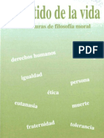 Bueno, Gustavo - El Sentido de La Vida. 6 Lecturas Sobre Filosofía Moral. OCR