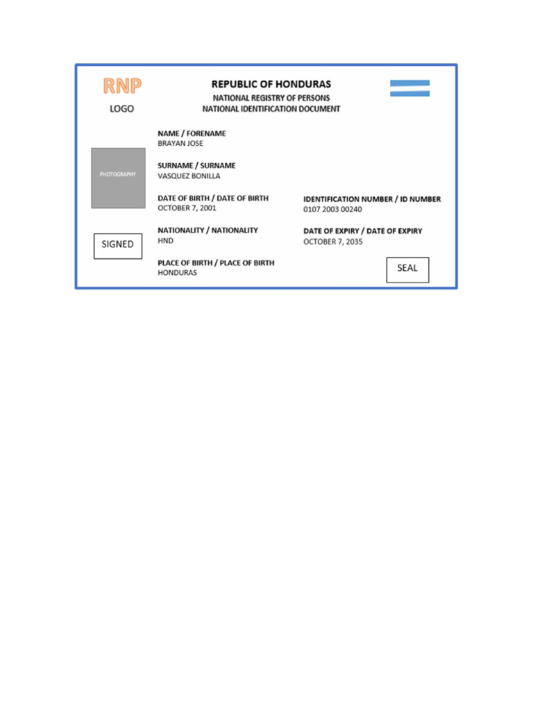 Certificate of Translation for ID Card | PDF