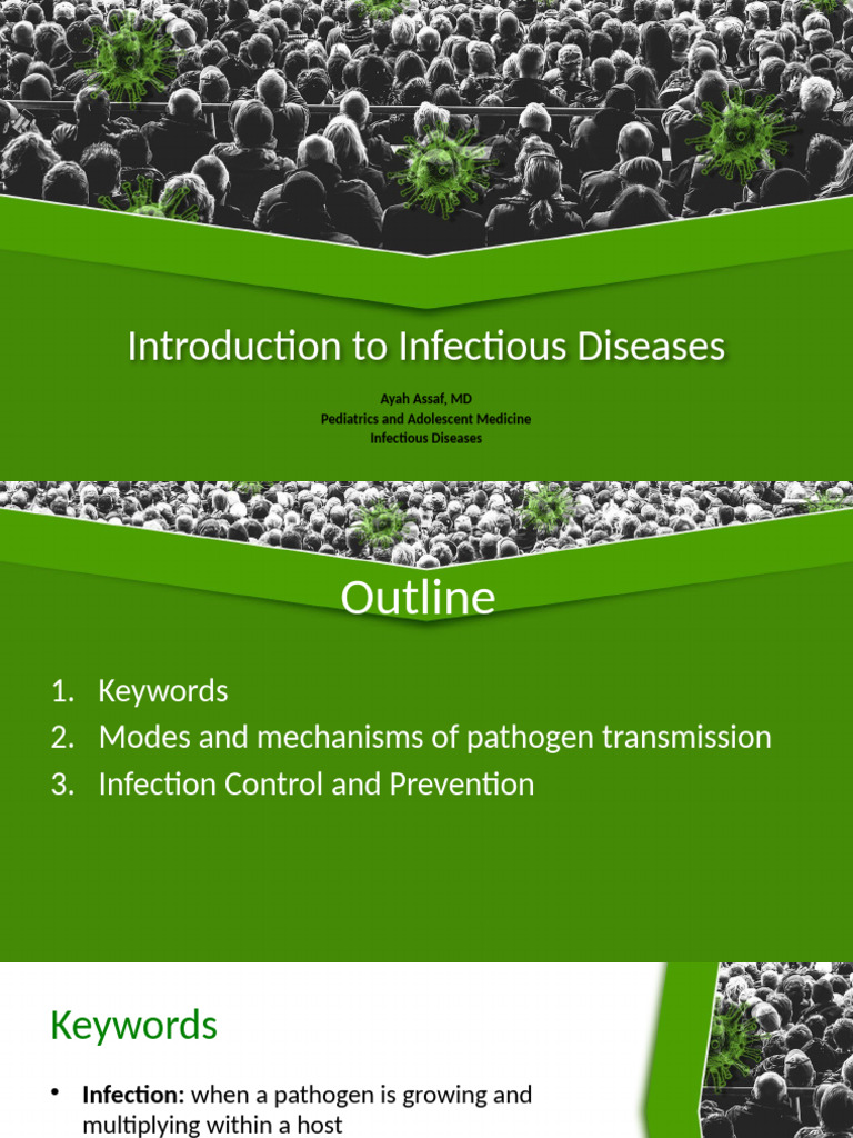 Overview of Infectious Diseases | PDF | Infection | Pathogen