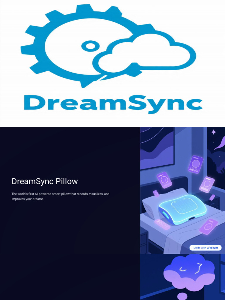AI-Powered DreamSync Pillow | PDF | Sleep | Dream