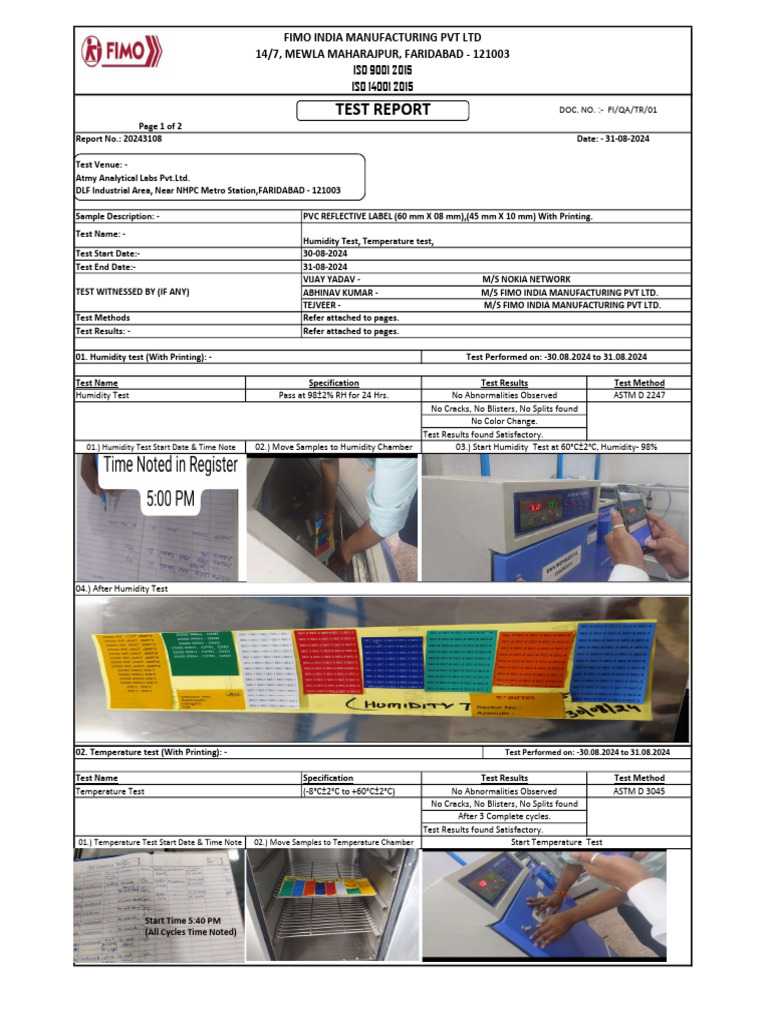 Label 3rd Party Test | PDF | Applied And Interdisciplinary Physics