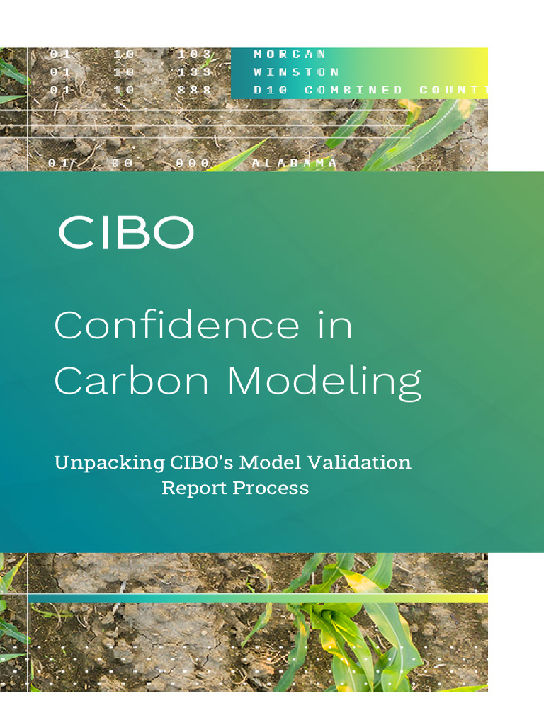 CIBO's Carbon Model Validation Process | PDF | Standard Deviation ...