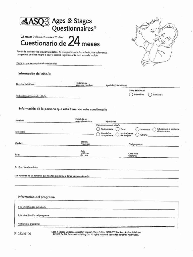 ASQ Spanish 24 Mo | PDF