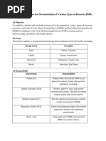 Master Formula Record Guidelines | PDF