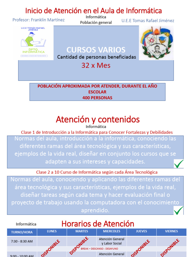 Cursos de Informática para Todos | PDF | Informática | Ciencias de la ...