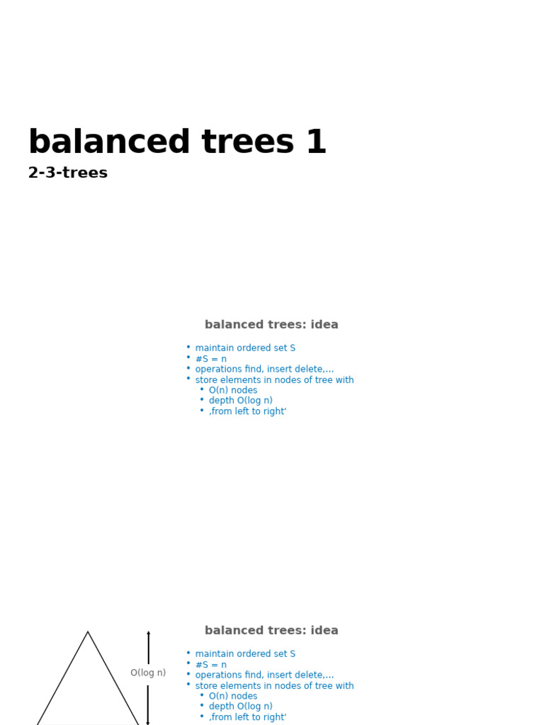I2EA 11 Two Three Trees p | PDF | Algorithms And Data Structures