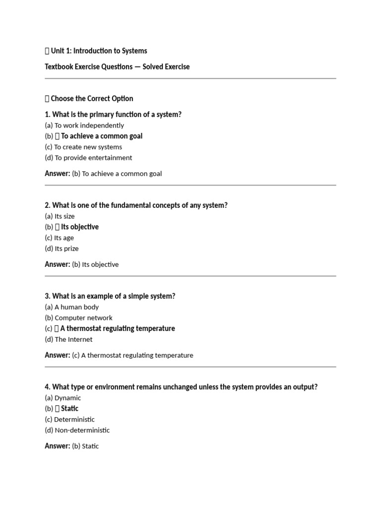 Computer 9th Exercise Chapter No 01 | PDF | Central Processing Unit ...