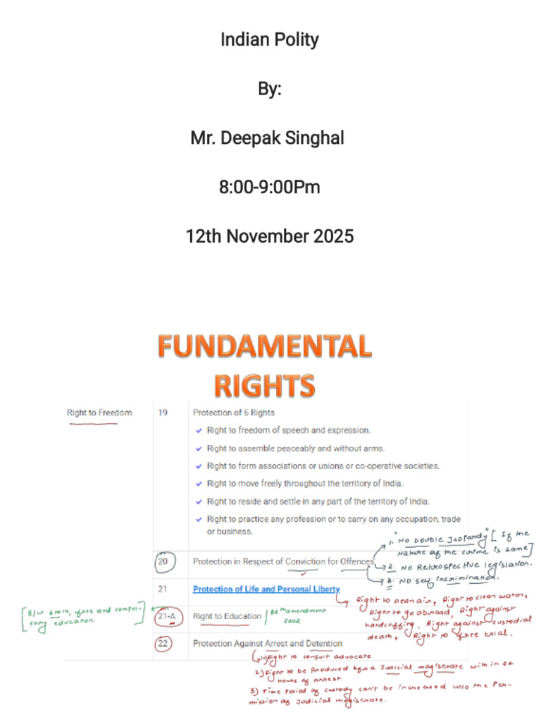 Polity 12 Nov - 25 | PDF