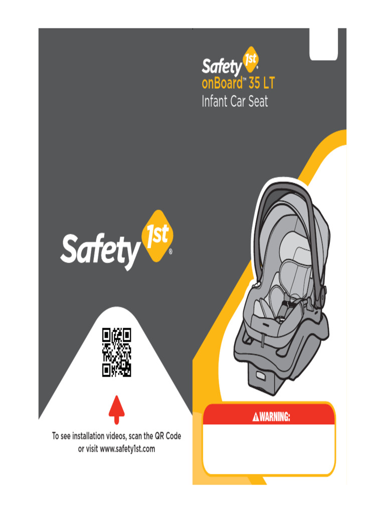 Safety 1st onBoard 35 LT Manual | PDF | Seat Belt