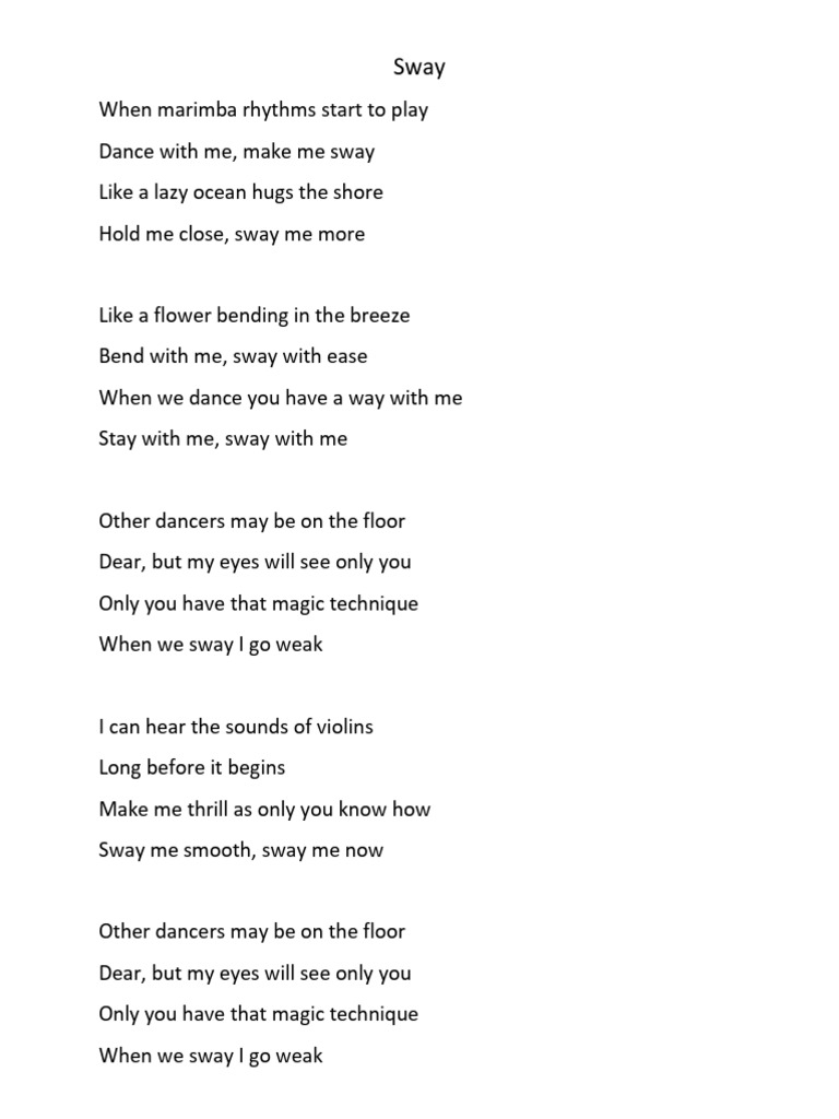 Sway2 | PDF