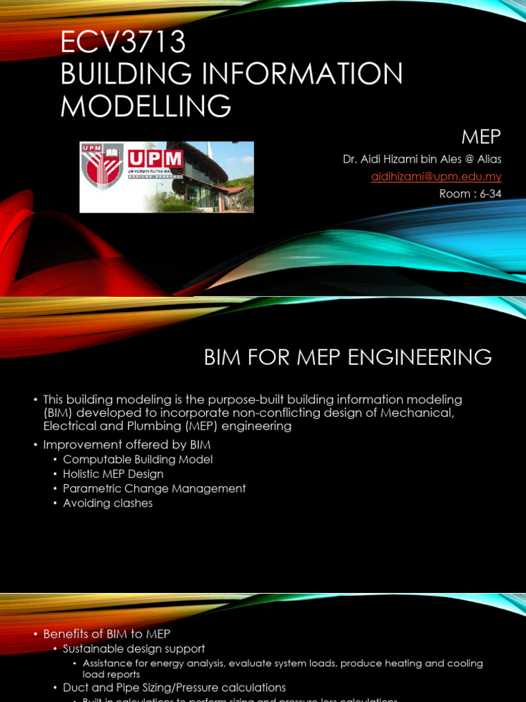 Mep | PDF | Building Information Modeling | Duct (Flow)