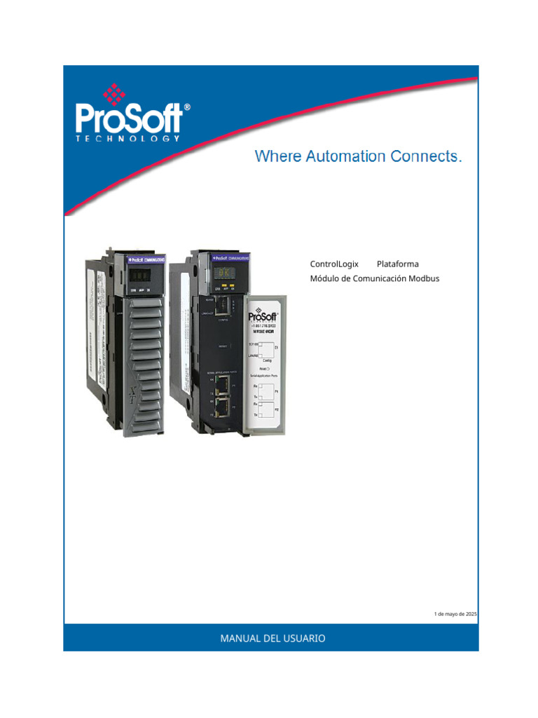Módulo Comunicación Modbus ControlLogix | PDF | Software | Ciencias de ...