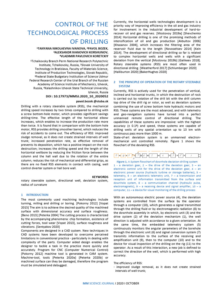 Rotary Steerable System in Drilling | PDF | Oil Well | Mechanical ...