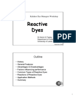 4-Reactive Dyes by Dr Kelvin