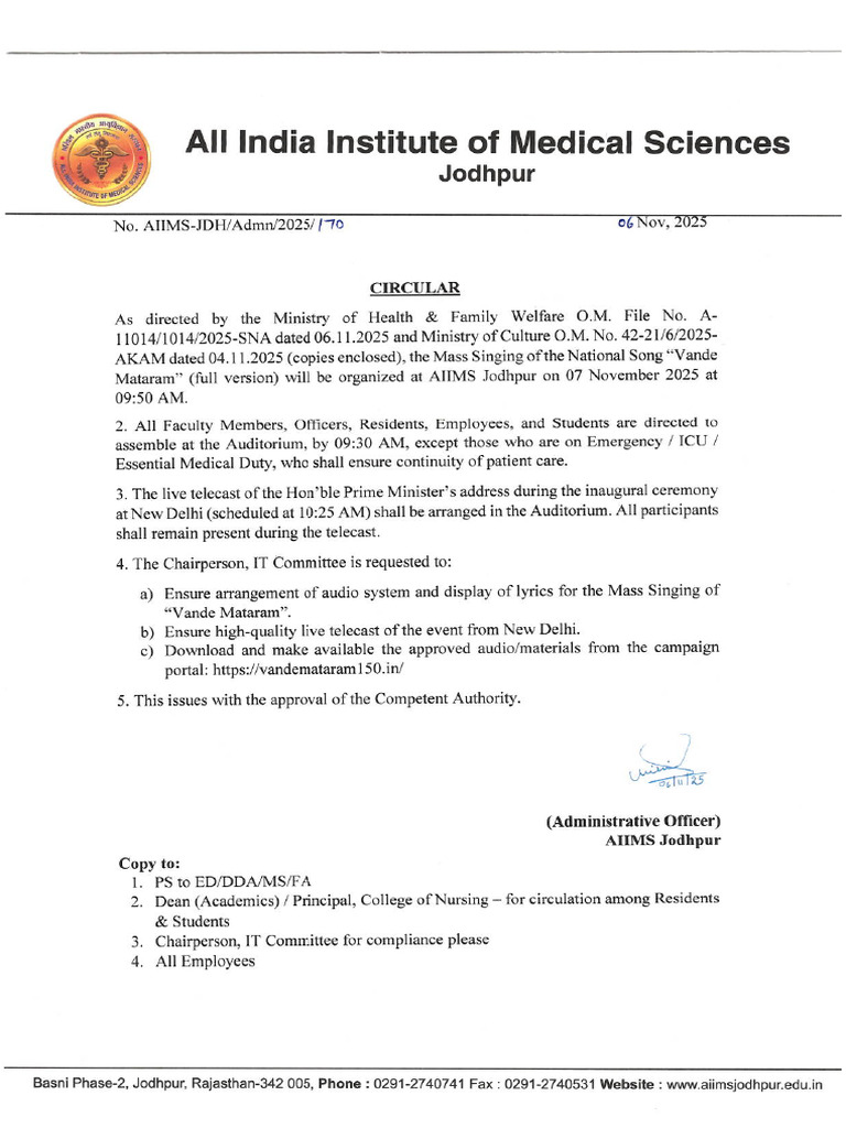 Circular 3 | PDF