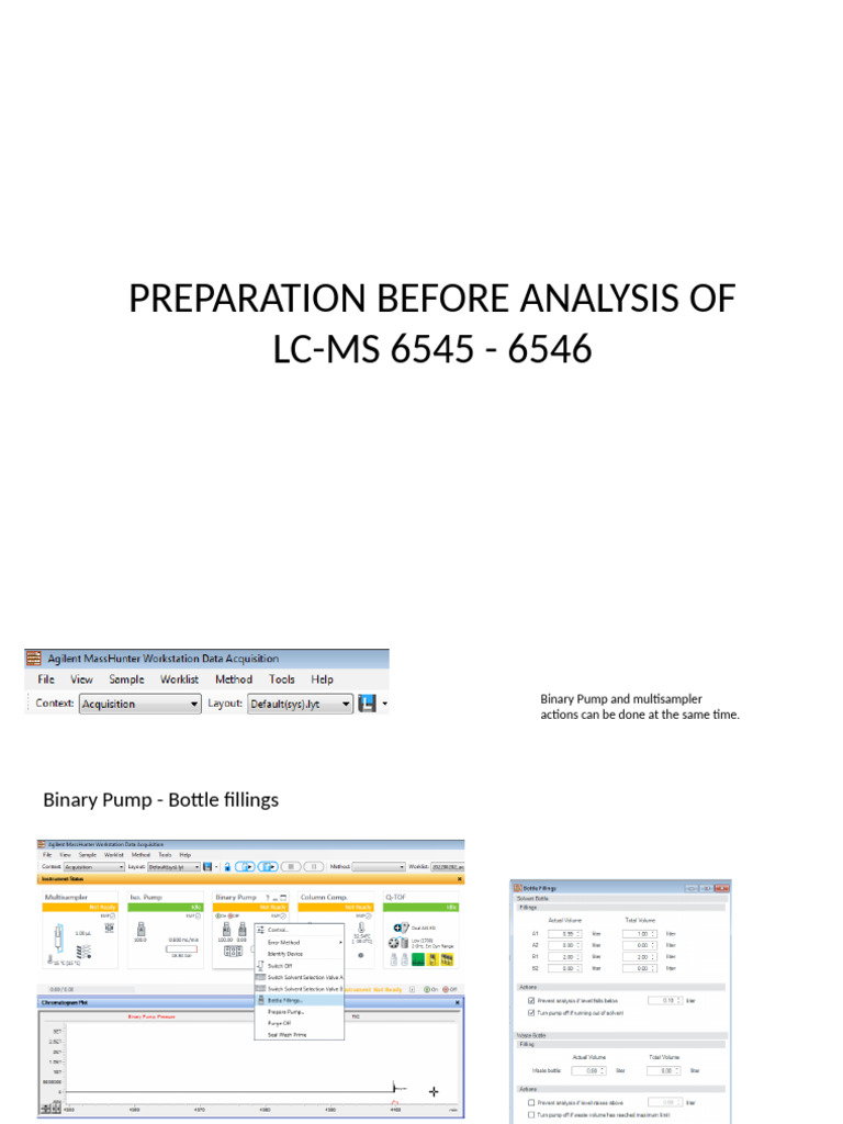 Preparación y Análisis en LC-MS 6545-6546 | PDF