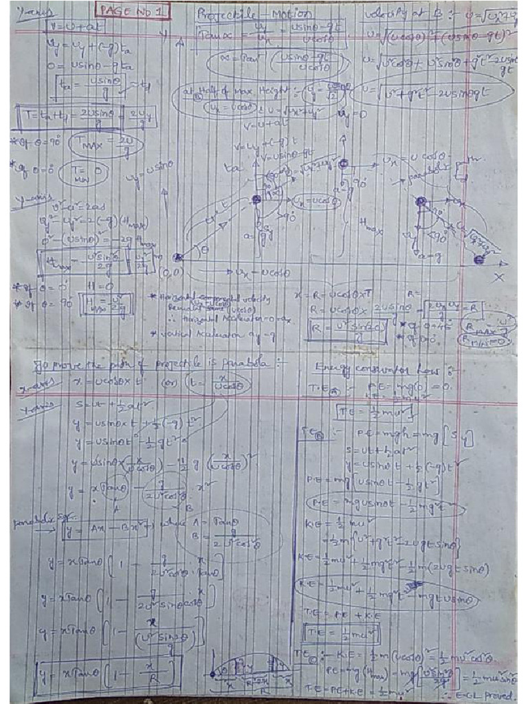 Motion in A Plane | PDF