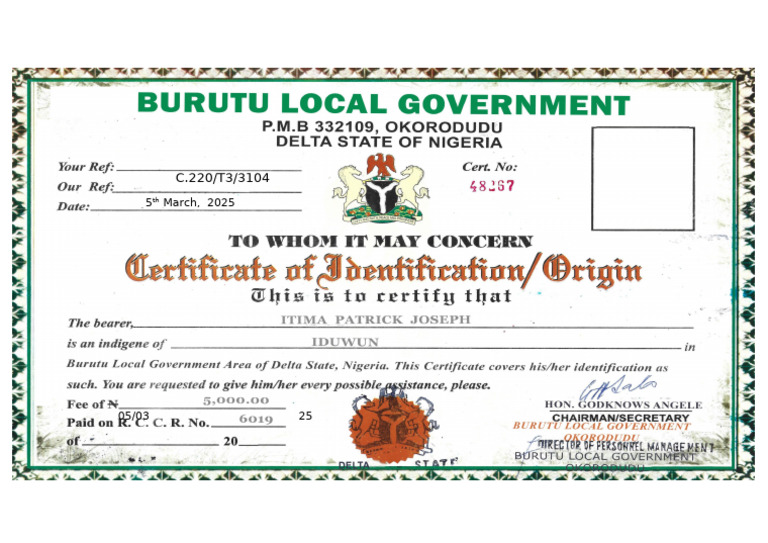 Burutu Delta State | PDF