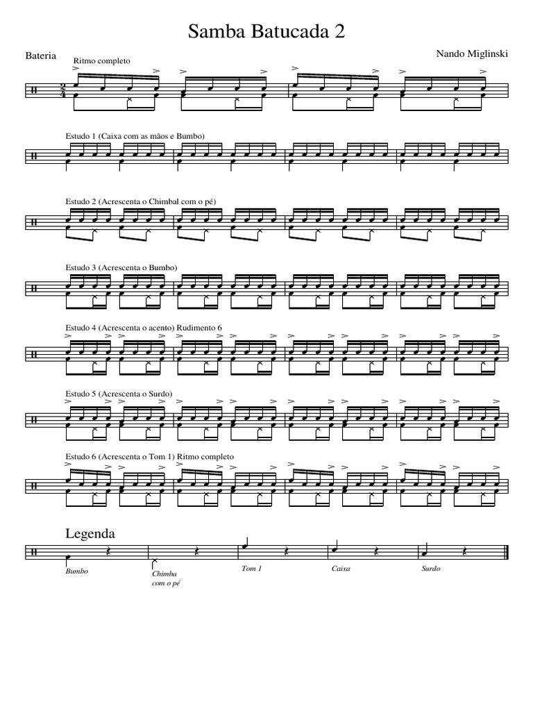 Samba Batucada 2 Pdf