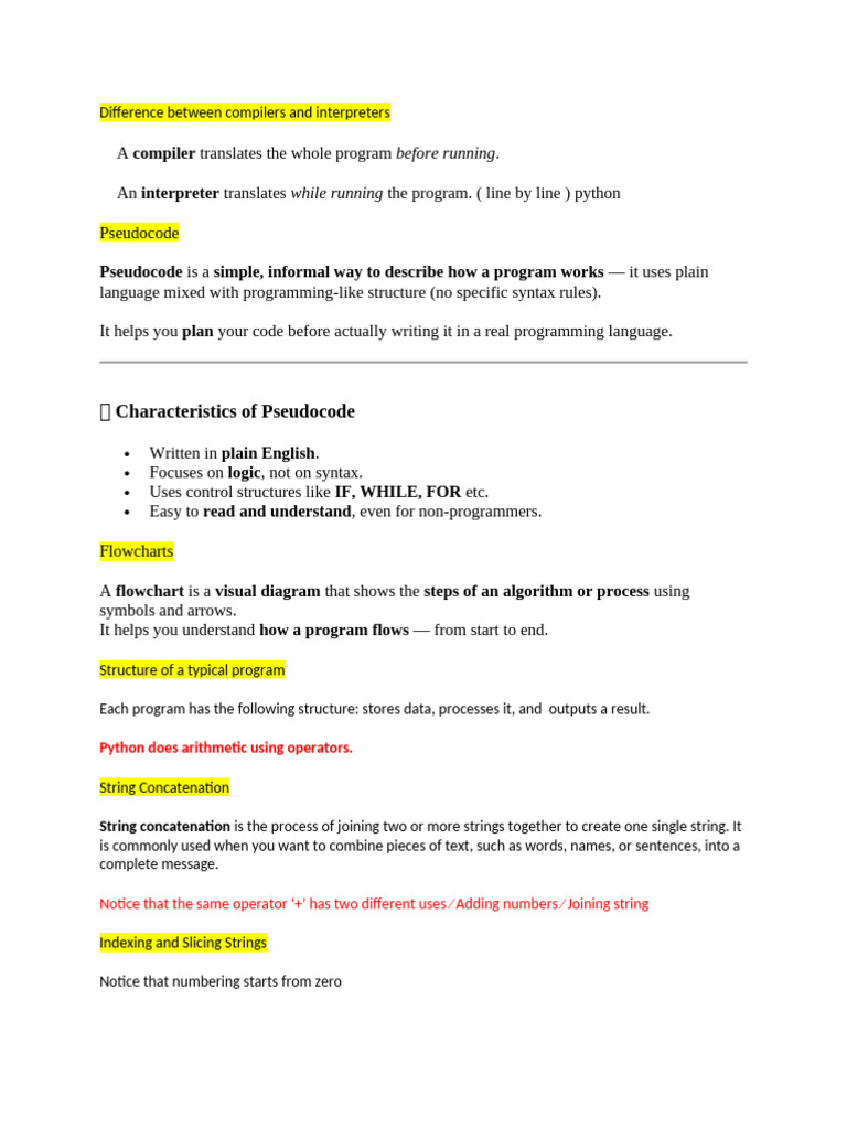Compilers vs Interpreters Explained | PDF | Parameter (Computer ...