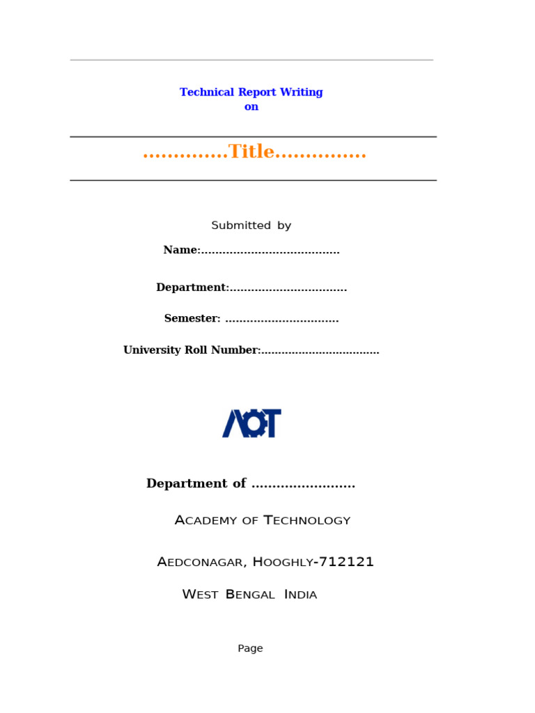 Format For TRW BS-CH101 2025 | PDF
