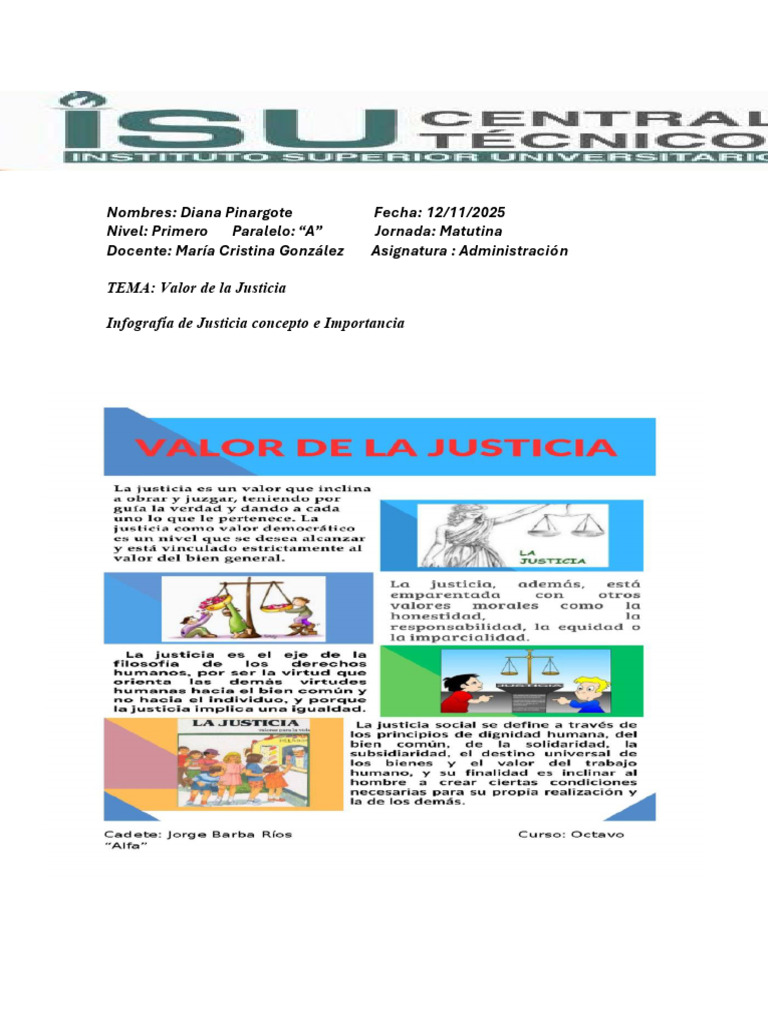 Valor de La Justicia | PDF