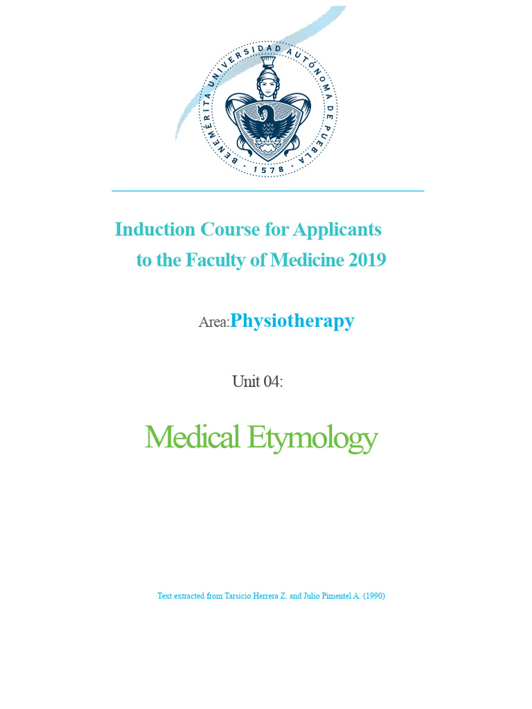 Medical Etymology | PDF | Uterus