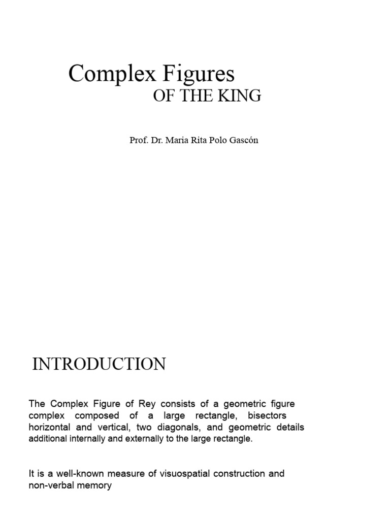 Rey Complex Figure Assessment Guide | PDF | Rectangle | Triangle
