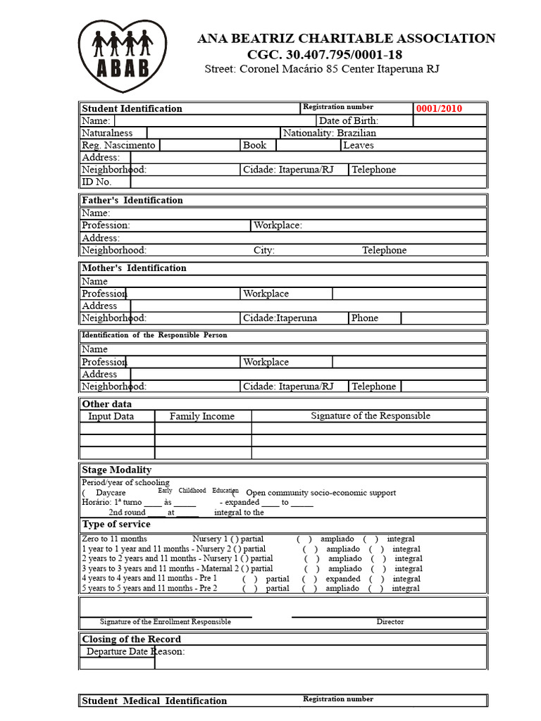 Registration Form | PDF