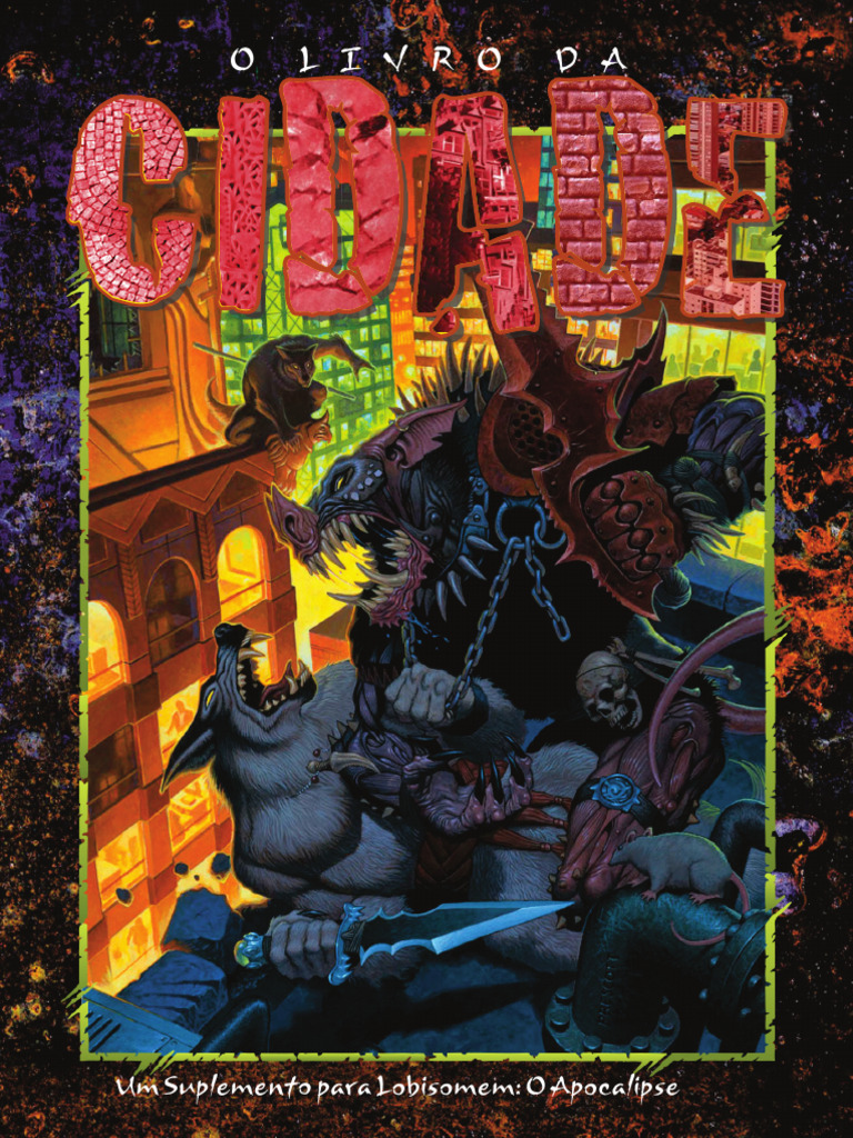 Lobisomem o Apocalipse Livro Da Cidade (Digital) | PDF, image size:768x1024