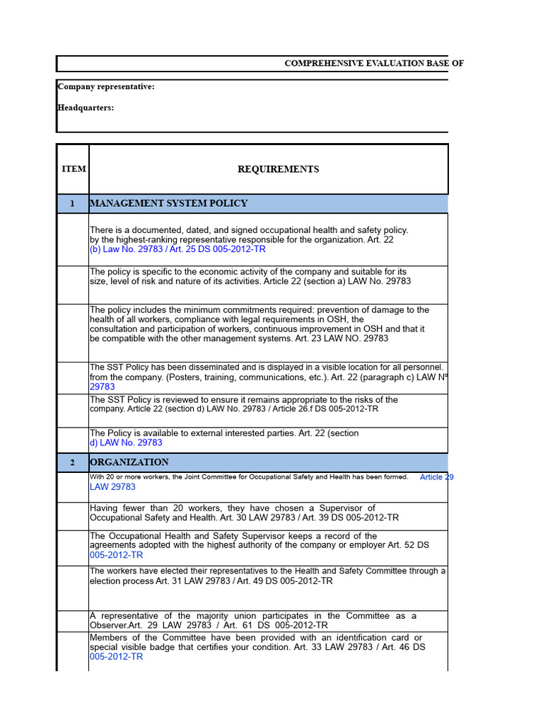 Occupational Health and Safety Compliance Guide | PDF | Occupational ...