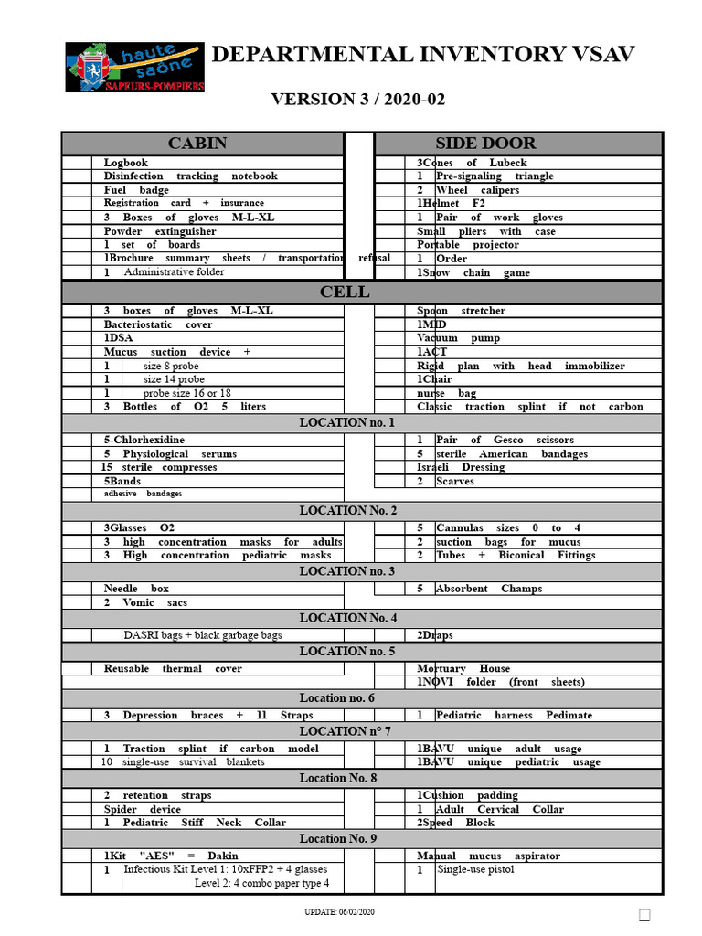 departmental-inventory-vsav-version-3 | PDF