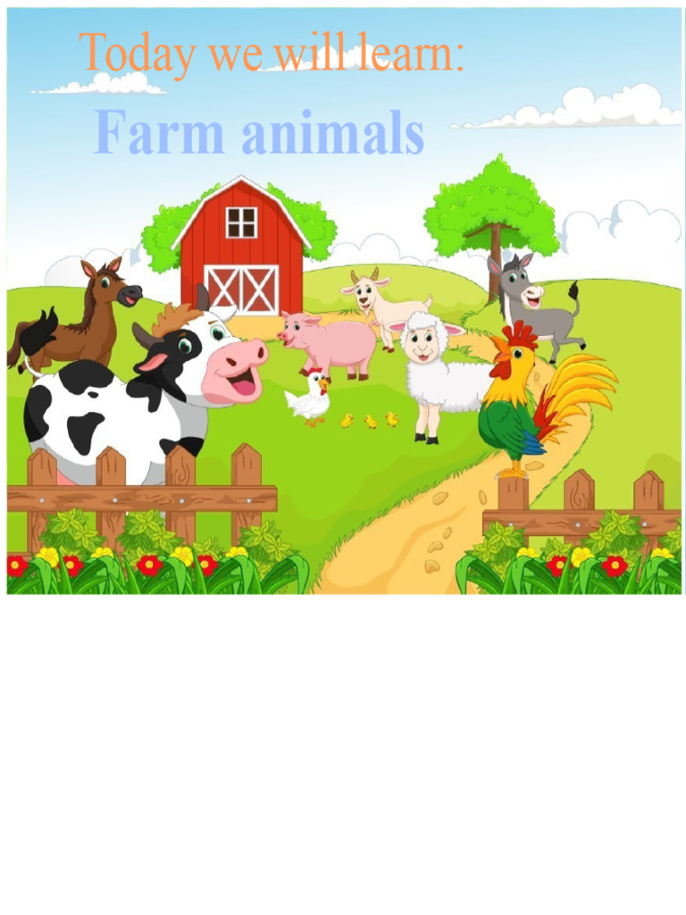Farm Animals | PDF
