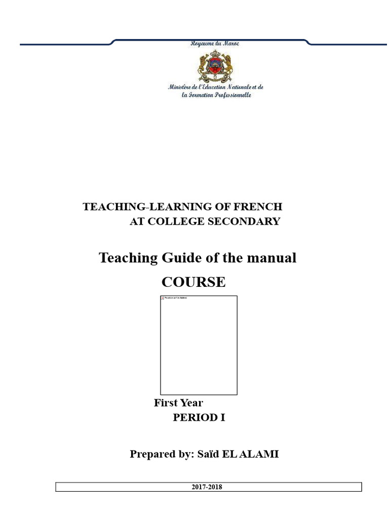 Teaching Guide for French Narration | PDF | Narrative | Linguistics