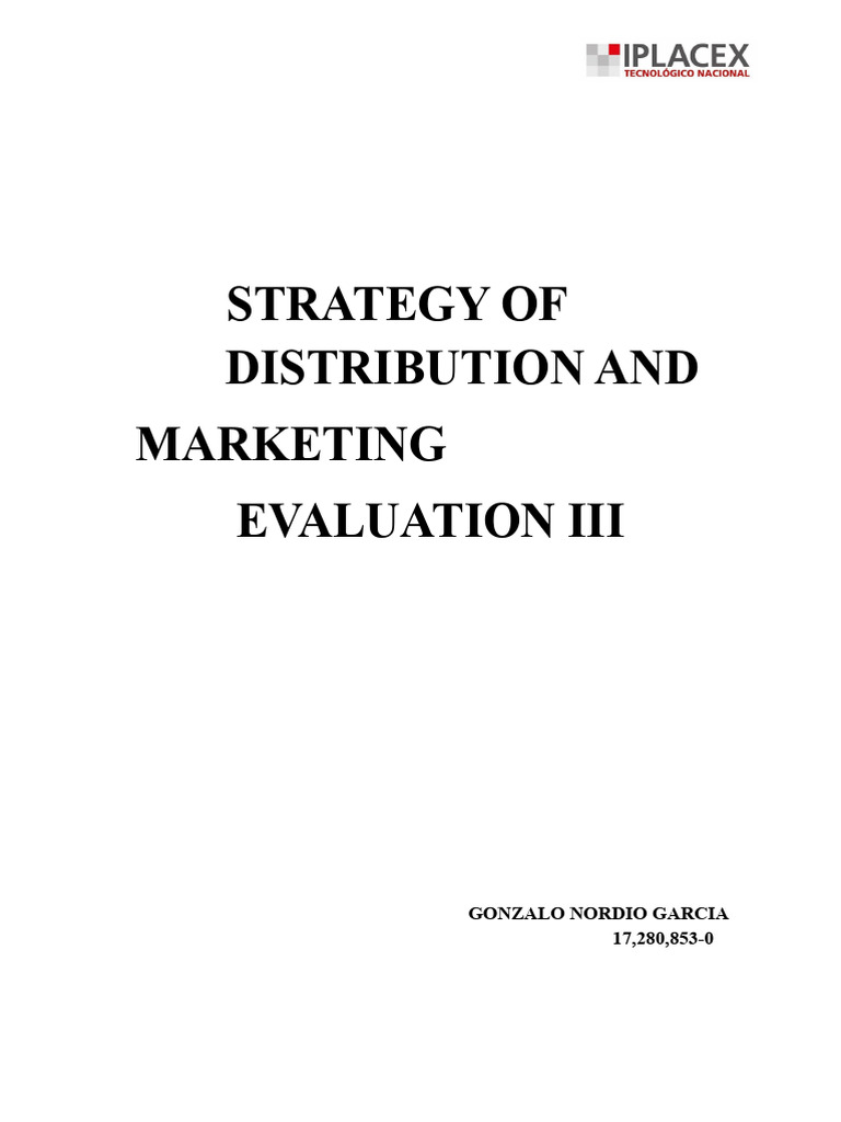 Distribution Strategies Eva 3 | PDF | Marketing | Business