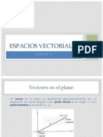 U4 Espacios Vectoriales