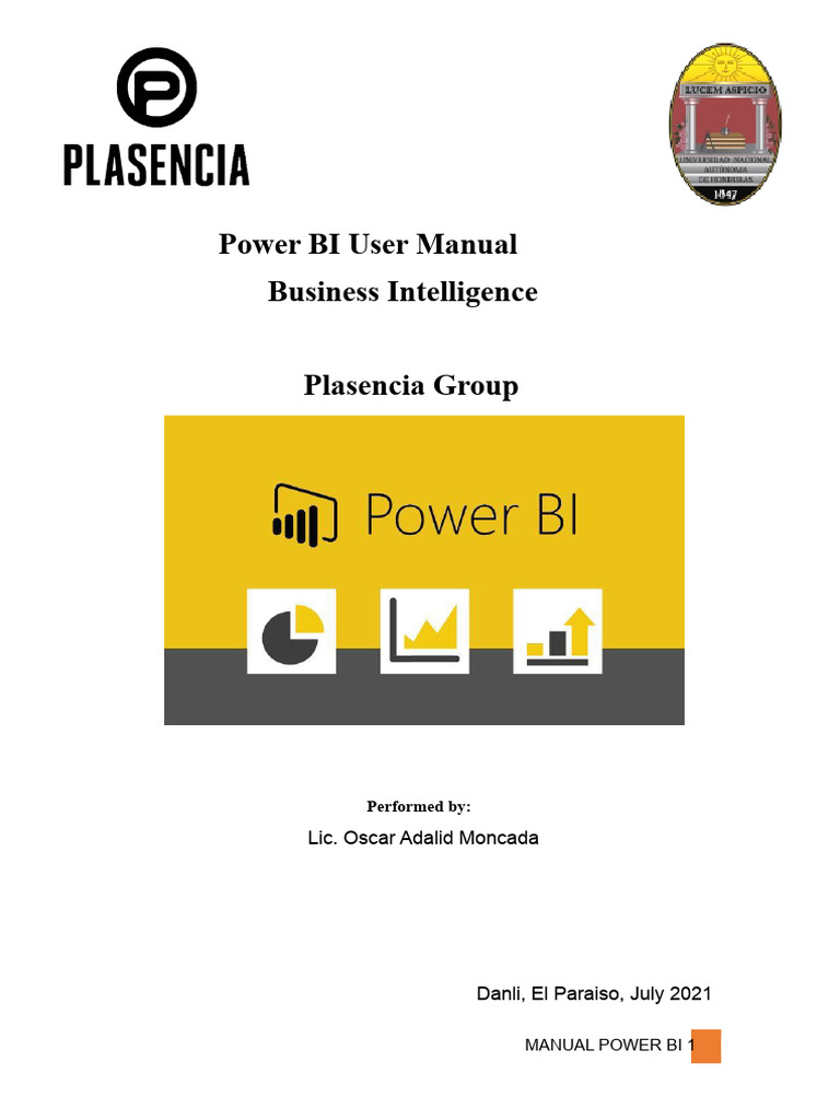 Power BI User Manual | PDF | Databases | Table (Database)