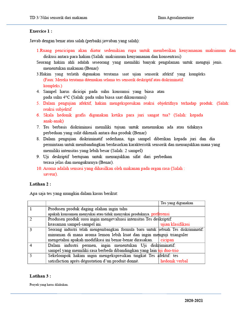 TD3 Corrig - 1 | PDF