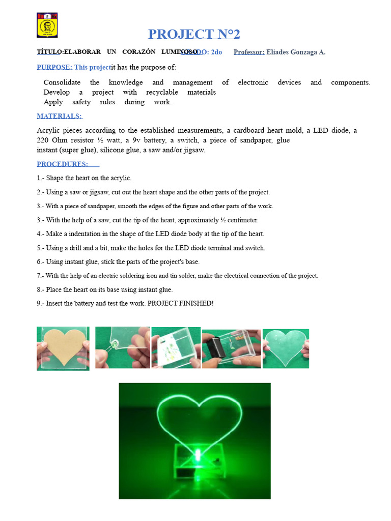 PROJECT No. 2 (Word) | PDF