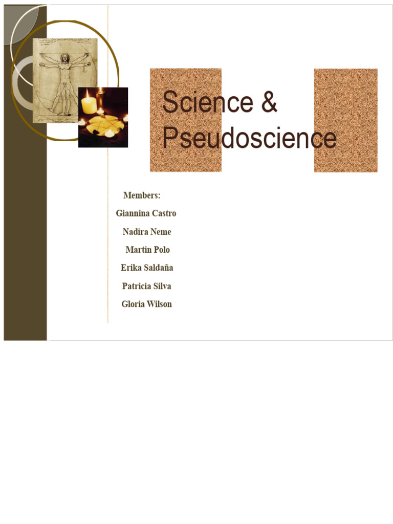 Science vs. Pseudoscience Explained | PDF | Pseudoscience | Scientific ...