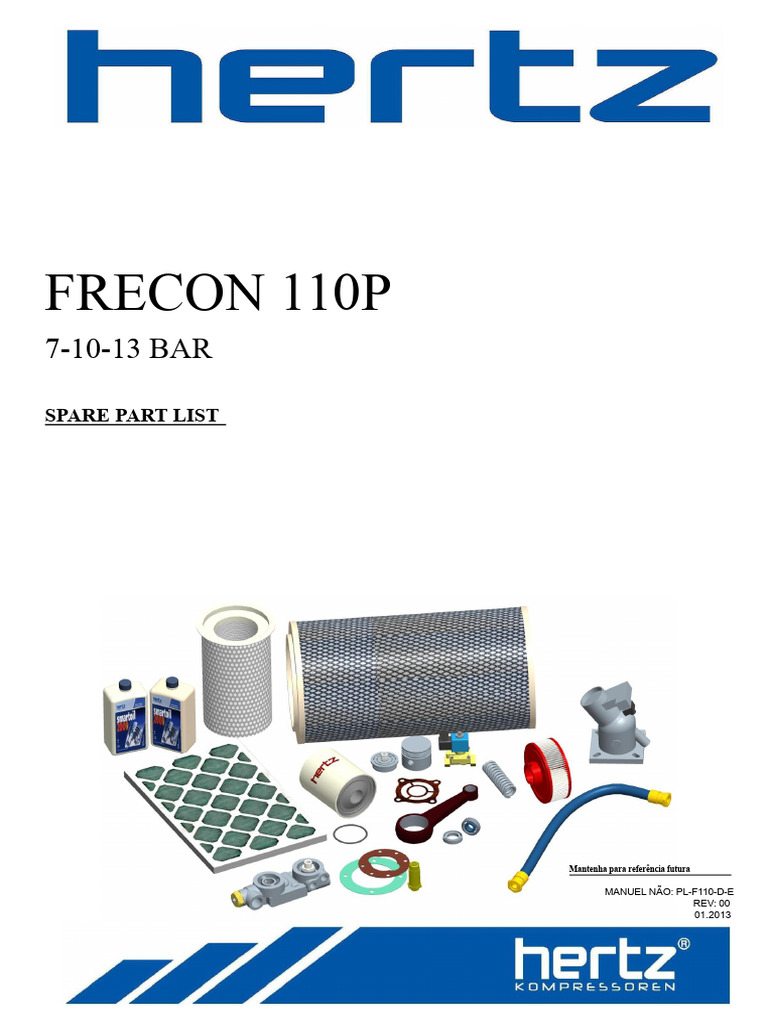 Lista de Peças FRECON 110P | PDF | Máquinas | Engenharia Mecânica